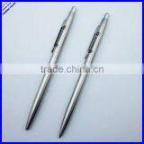 Silver Color Slim Metal Twist Ballpoint Pen thumbnail-1