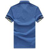 Yixigeluo Summer Men's Short Sleeve T-shirt, Explosion T-shirt, Men's Lapel, Pure Color, Father, Father, T-shirt thumbnail-2