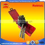 25pcs Nano Titanium Coating Straight Shank Hss Twist Drill Bits Set Cobalt Fully Ground Bright Finish Drilling Metal Forged thumbnail-6