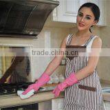 High Quality Household Fancy Cheap Cleaning Gloves Latex Washing Gloves thumbnail-3