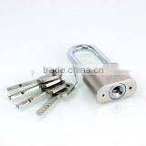 Long Shakle Nickel Plated Cast Iron Padlock, 30mm Small Lock thumbnail-2