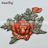 WEF-011Flower Applique Clothing Embroidery Patch Fabric Accessories Craft thumbnail-2