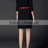 2015 Autumn Women Bodycon Carrer Dress Fashion OL Dress Long Sleeve Pencil Dress thumbnail-5