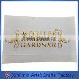 2016 New Manufactured Woven White Size Labels