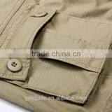 Korean Style High Quality 100%Cotton Men Cargo Pocket Pants thumbnail-5