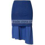 Latest Fashion Vintage Denim Pattern Lady Short Jean Skirt Design Picture thumbnail-5