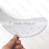 Kearing 18'' Length Metal HIP CURVE RULER / 1.5mm Thickness Aluminum Garment Curve Rule for Fashion School # 6218A thumbnail-3