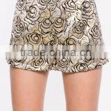 Summer New Style Women Trendy Golden Rose Dance Shorts thumbnail-5