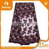 Bestway Unique Pattern Wholessale Price French Lace Fabric FL0223-7 thumbnail-5