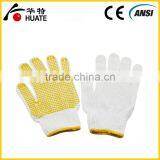 CE Standard Working Gloves,safety Pvc Dotted Cotton Gloves thumbnail-4