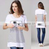 Wholesale Cotton Maternity Clothing Pregnant Mother Outdoor Tops thumbnail-4