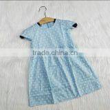 Wholesale Summer Kid Clothing Little Girl Cotton Polka Dot Dress Gilrs Casual Party Dresses thumbnail-1