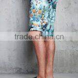 Summer Dry Fit Shorts Men Sublimation Floral Printing Beach Shorts thumbnail-2