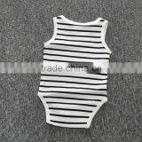 High Quality Baby Kids Online Clothing Store Plain Check White Rompers thumbnail-3