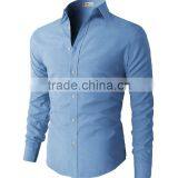 Latest t Shirt Designs Factory Wholesale Custom High Quality Plain Oxford Shirts for Men thumbnail-3