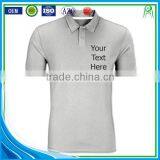Custom 100% Polyester Dry Fit Mens Quick Dry Polo Shirt Wholesale Golf Polo Shirt thumbnail-3