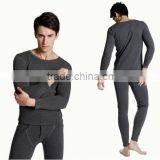 2017 China Garment OEM Your Own Brand Logo Design 95%Bamboo Fiber 5%Spandex Soft Heated Men's Thermal Underwear Modal Long Johns thumbnail-1