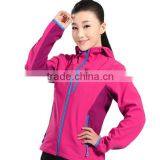 High Quality Womens Waterproof Zipper Softshell Jacket for Outdoor thumbnail-3