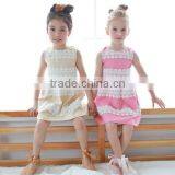 Elegant Lace Embroidered Dresses Mother Daughter Clothes New Summer Dress thumbnail-4