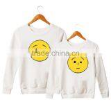 Wholesale Cheap Cotton Polyester Womens Pullover, Custom Lovers Crewneck Screen Print Sweatshirt thumbnail-4