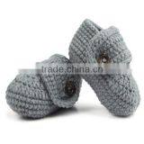 Handmade Baby Shoes Infant Knit Baby Shoes Crochet Baby Shoes thumbnail-3
