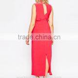 Fashion Cut-out Detailing Maternity Party Dresses for Pregnant Women thumbnail-3