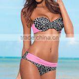 Backless Push up Bra Cups Bikinis Woman Swimwear 2017 thumbnail-4