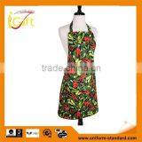 Wholesale Solid Color Cotton Cheap Vintage Kitchen Apron thumbnail-1