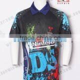 Colorful Custom Dart Wear / Dry Fit Sublimation Print Dart Shirts Men Jersey thumbnail-2