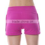 High Quality Women Gym Shorts Custom Fitness Yoga Pants in Guangzhou Manufacturer thumbnail-6