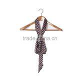 Chiffon Multifunction Skinny Scarf Multicolor Square Grid Checker Choker thumbnail-2