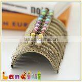 8.5cm High Quality Flower Head DIY Clutch Purse Frame Metal Coin Purse Frame