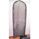 Импортируемая черная твердая сетчатая свадебная сумка с боковыми отделками SAWB-005 thumbnail-3