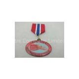 Iron / Brass / Copper / Zinc Alloy 2D or 3D Offset Printing Medal for Souvenir Gift