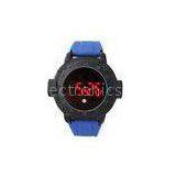 LED Touch Screen Watches Rubber Sport Gift AM PM Watch With Number Calibration thumbnail-1