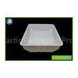 Starch Pantone Biodegradable Food Trays , Blister Food Boxes Container