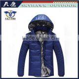 Fashion Design Cheap Men Down Jacket With Fur Hood thumbnail-2