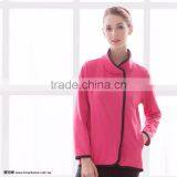 Yoga Clothes High Neck Fleece Women Jacket thumbnail-1