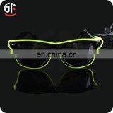New Wholesale Led Flash Party Wear Half Frame EL Wire Glasses Sunglasses thumbnail-6