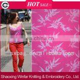 Shaoxing Winfar Knitting Polyester Lycra Custom Printed Fabric for Garment thumbnail-1