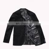 2017 New Arrival Mens Clothing Black High Neck Blazer For Men thumbnail-5