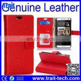 Official Magnetic Fli Stand Genuine Leather Phone Case Cover for HTC Desire 610 thumbnail-1