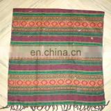 FLOWER PRINTED INDIAN ACRYLIC WOOLEN SCARVES FOR WINTER
