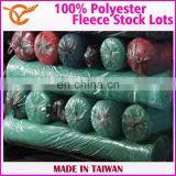 Taiwan Top Quality 100% Polyester Warm-Up Fleece Suit Fabric Stock Lots thumbnail-1