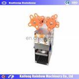 High Capacity Stainless Steel Cup Sealer Machine Automatic Yogurt Plastic Cup Sealing Machine / Sealer Machine For Milk Cup