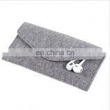 Portable Mobile Phone Pouch Felt Mobile Phone Case Made in China Felt Phone Pouch thumbnail-5
