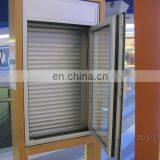 ROCKY Brand Customized Aluminum Casement Window With Roller Shutter thumbnail-1