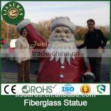 Lisaurus-G High Quality Fiberglass Life Size Santa Claus