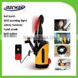 Multi Function LED Car Emergency Hammer Rechargeable Led Safety Light thumbnail-1