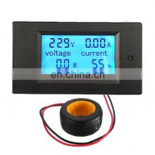 Digital AC Voltage Meters 100A/80 260V Power Energy analog Voltmeter Ammeter current Amps Volt meter LCD, voltmeter and ammeter